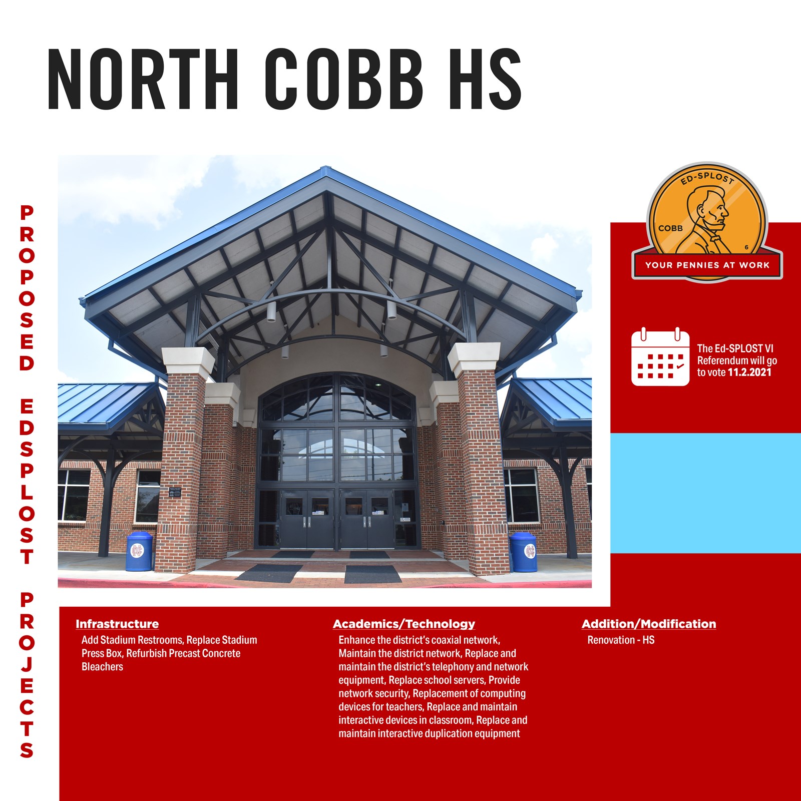 Ed Splost Projects For North Cobb High School 